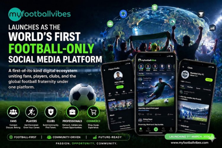 myfootballvibes Launches as the World’s First Football-Only Social Media