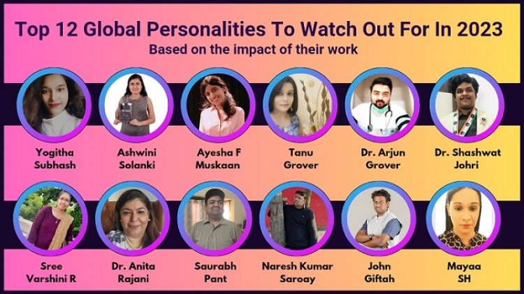 Top 12 Global Personalities To Watch Out For In 2023