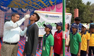 Vedanta’s “Swarna Prashan” healthcare initiative reaches 22,000 Odisha school children