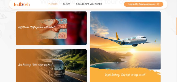 Indikosh: Revolutionizing Travel with 0% Convenience Fee & Cashback.