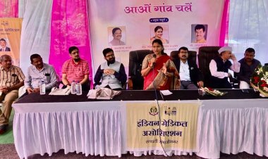 Dr. Anupam Takalkar Leads IMA’s “Aao Gaon Chale” Initiative: A Bold Step Towards Rural Health Transformation