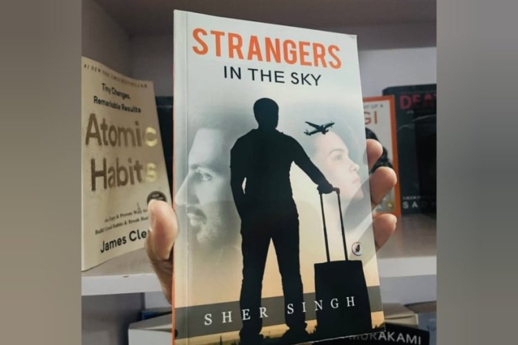 Famous English writer Sher Singh's book displaying at Chinar Book Festival, Srinagar