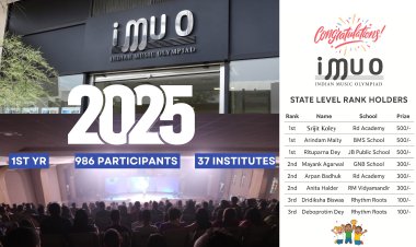 Students Shine in the First-Ever State-Level Indian Music Olympiad 2025