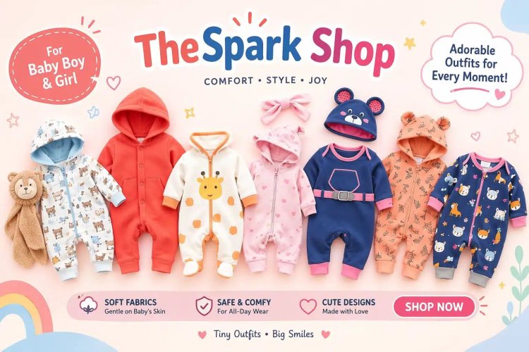 Why Parents Prefer TheSpark Shop Kids Clothes for Baby Boy & Girl in 2026
