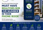 Why Every Real Estate Associate Should Save the Realtors B2B IVR Number Today
