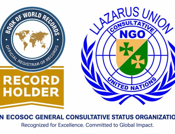 Lazarus Union Recognized as Largest Humanitarian NGO by Book of World Records
