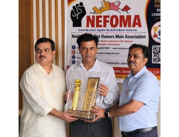 Greater Noida West’s Decoory Interiors Honoured with NEFOMA’s ‘Certificate of Excellence’